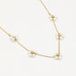 Ketting met parel daisy