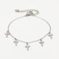 armband kruisjes zilverkleurig