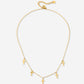 ketting kruisjes goudkleurig