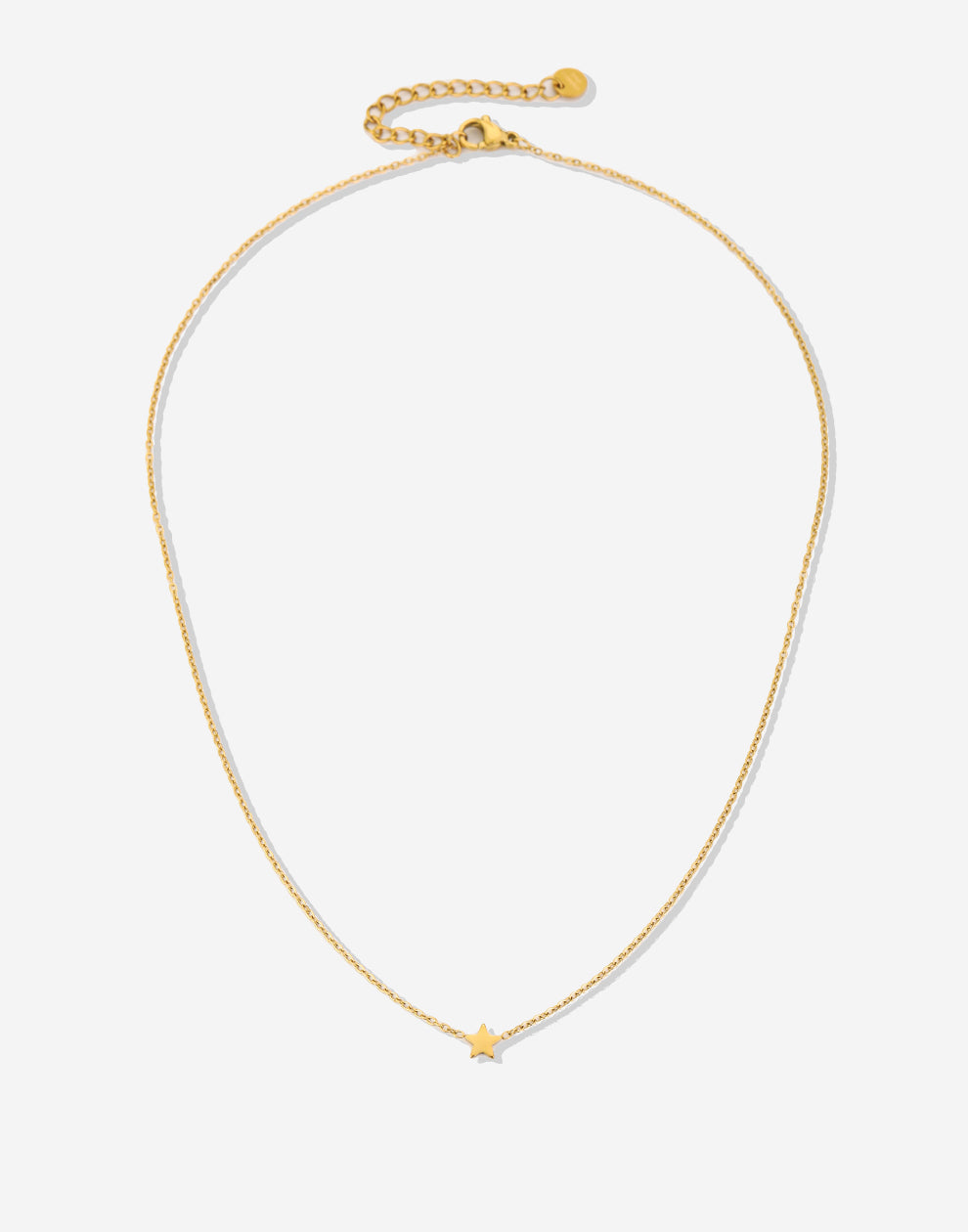 Ketting kleine ster goudkleurig
