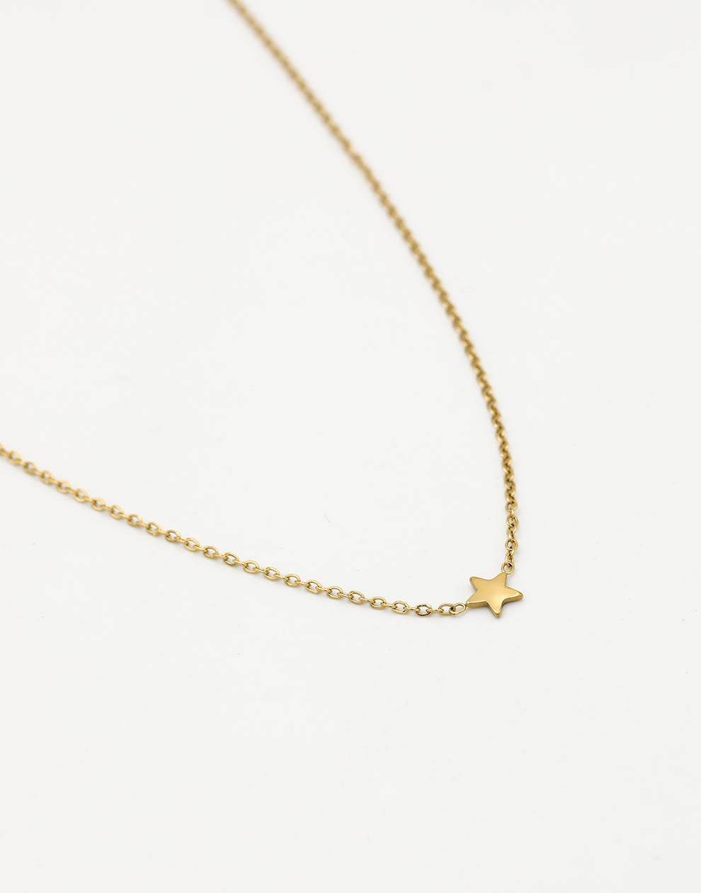 Ketting kleine ster goudkleurig