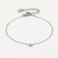 Armband kleine ster zilverkleurig