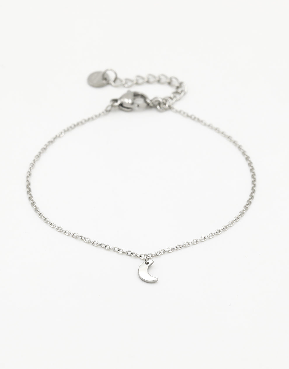Armband kleine maan zilverlkleurig