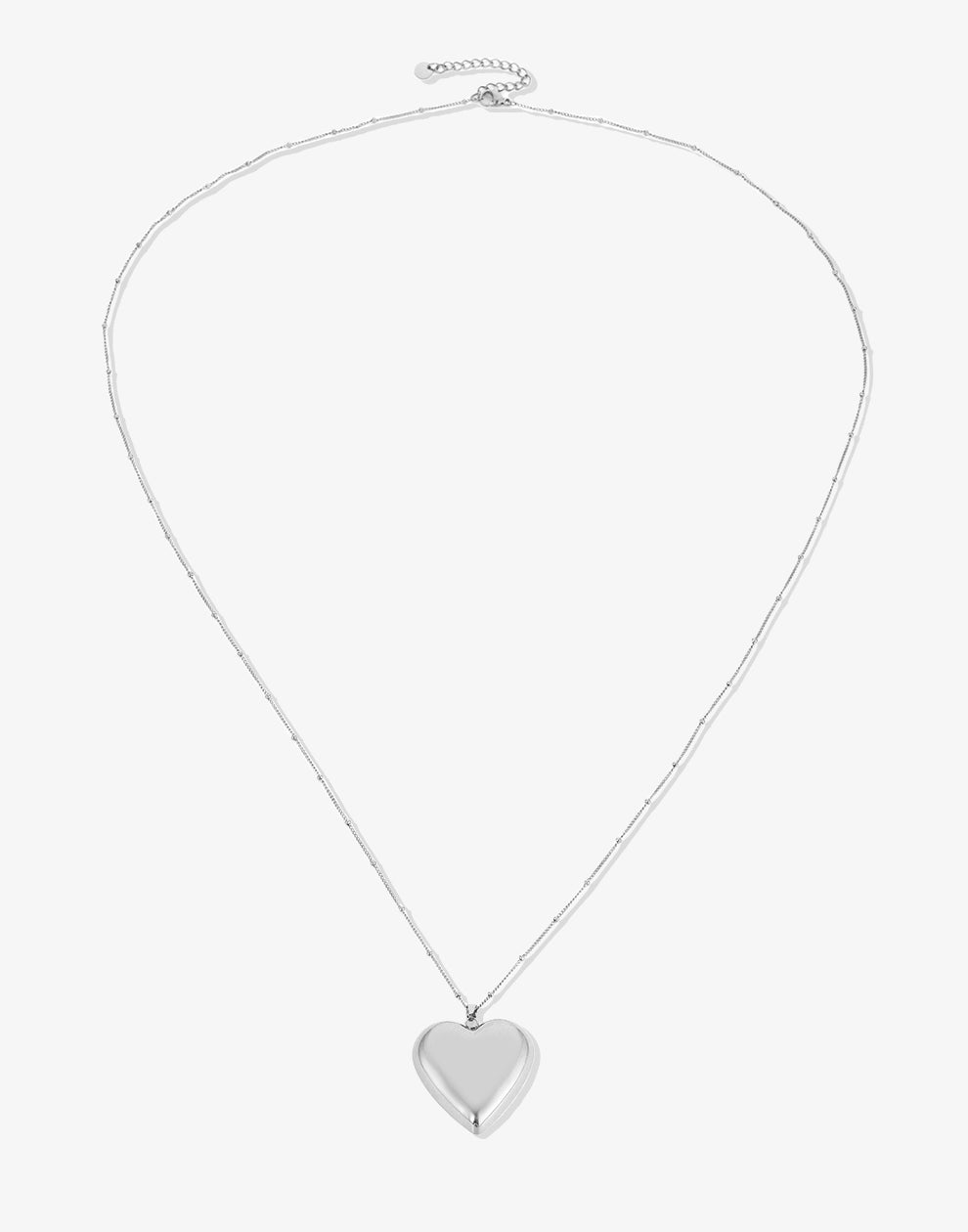 Lange ketting groot hart
