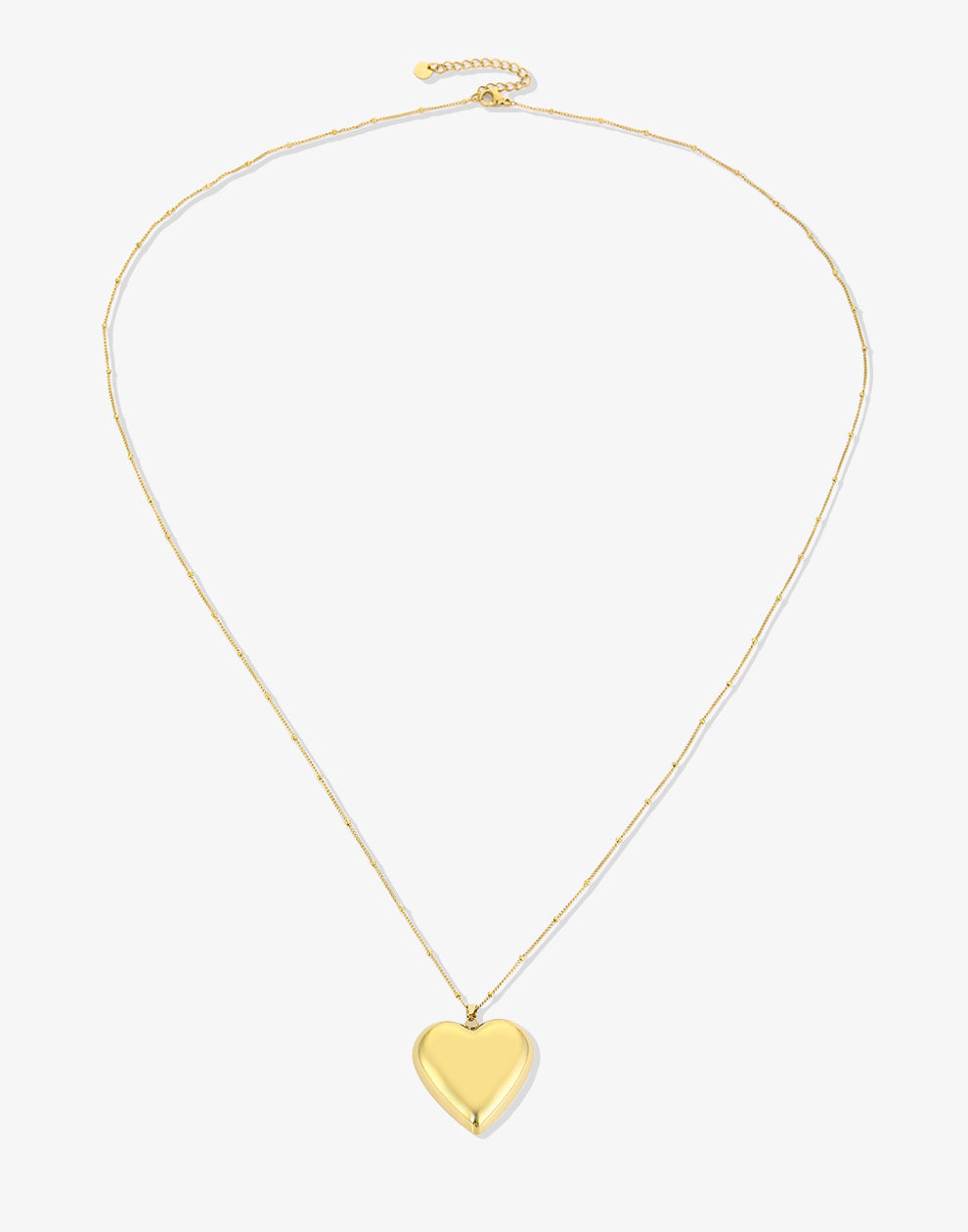 Lange ketting groot hart