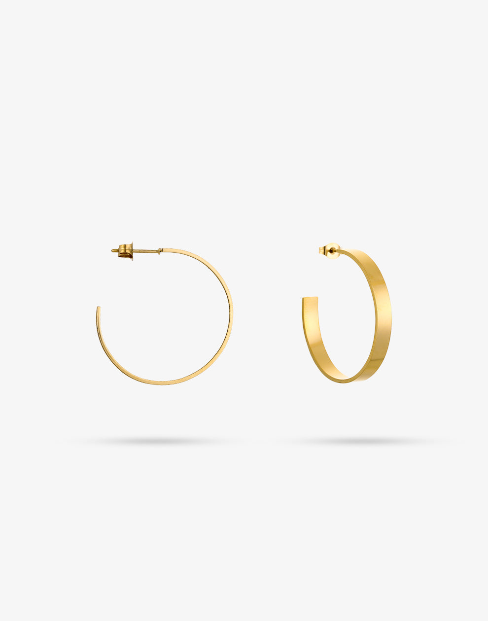 Flat hoops 3cm