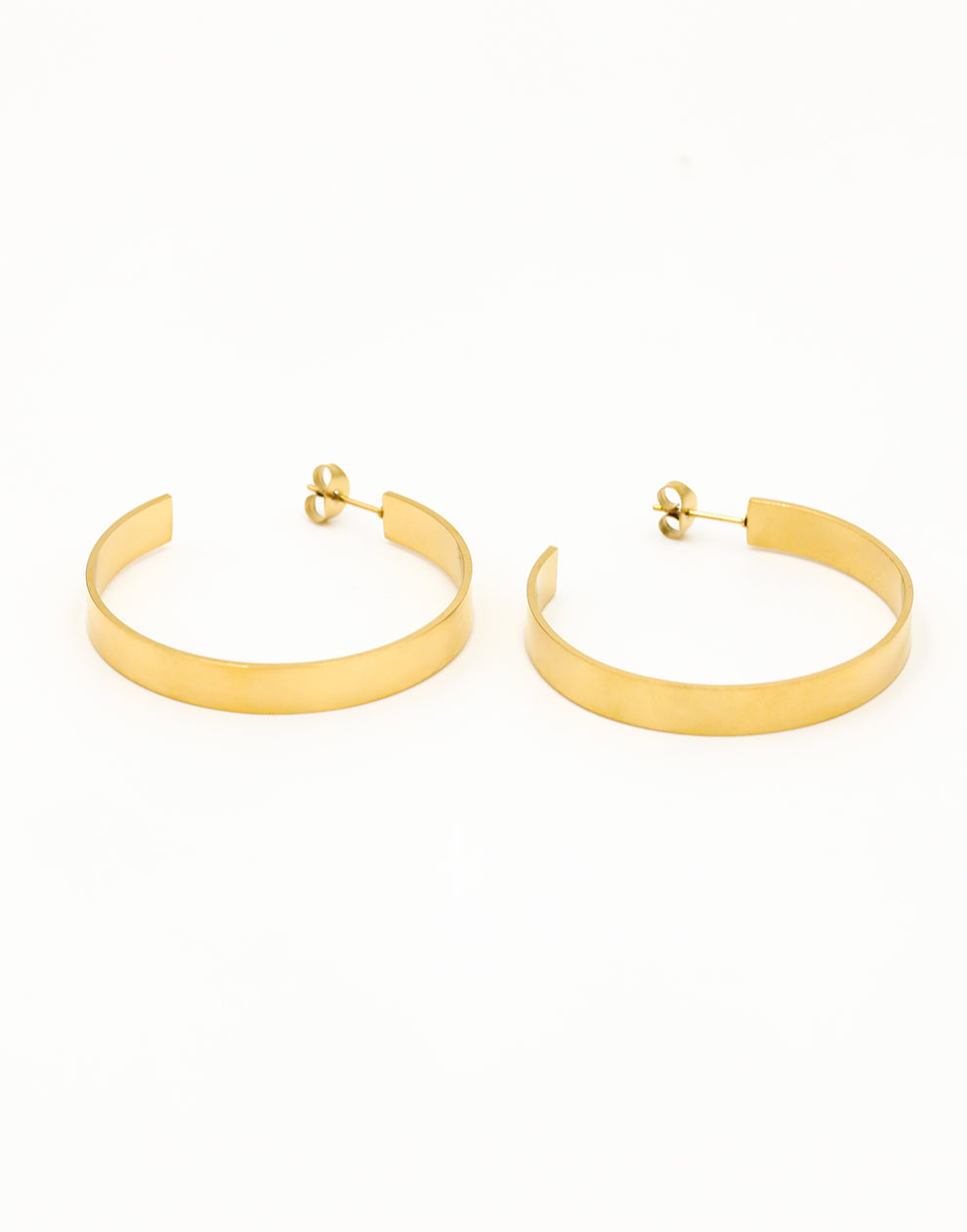 Flat hoops 4cm