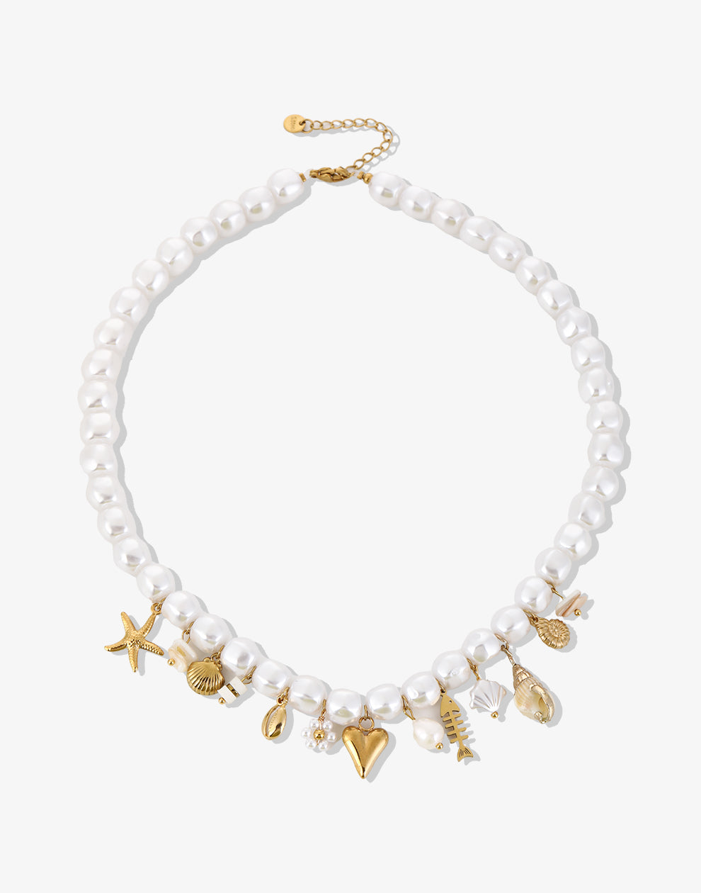 Bedelketting parels summer charms
