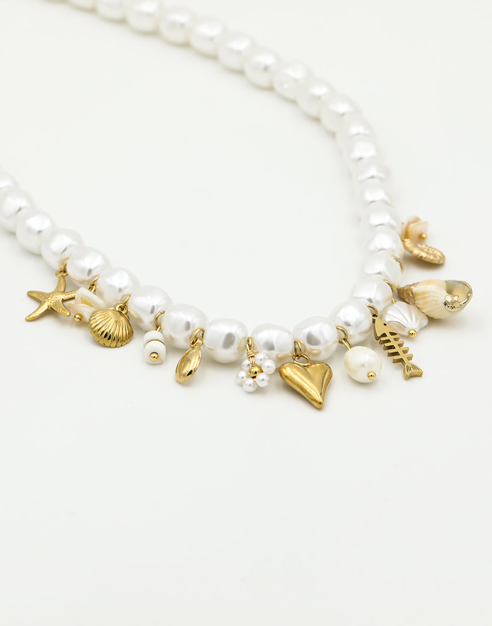 Bedelketting parels summer charms