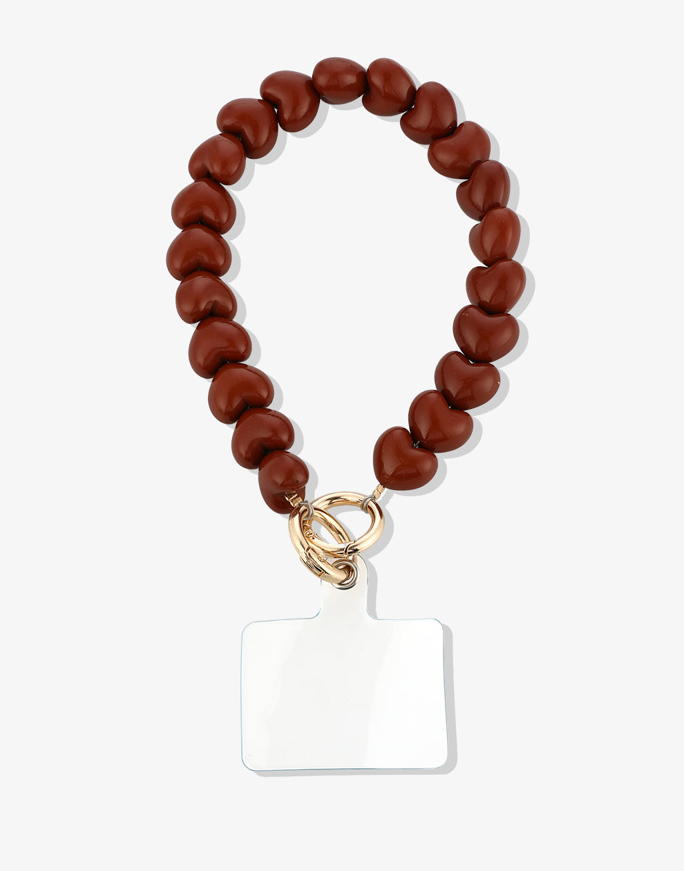 Telefonkabel braune Herzen