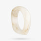 Statement bangle beige