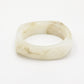 Statement bangle beige