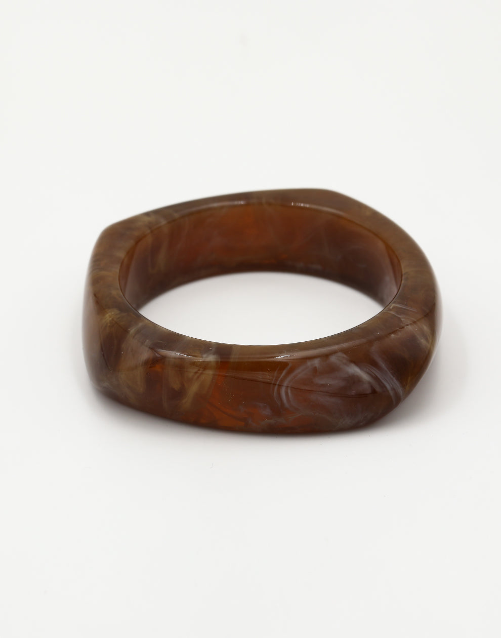 Statement bangle bruin