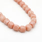 Chunky kralenketting resin roze