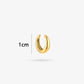 Earcuff thin goudkleurig