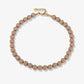 Beige kralenketting