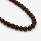 Bruine kralenketting