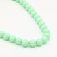 Mintgroene kralenketting