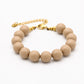 Beige kralenarmband