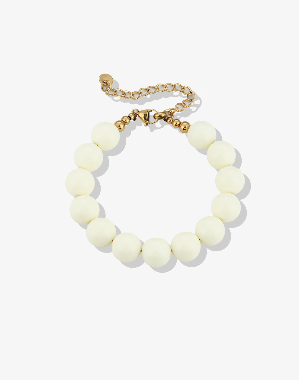 Offwhite kralenarmband