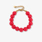 Fuchia kralenarmband