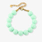 Mintgroene kralenarmband