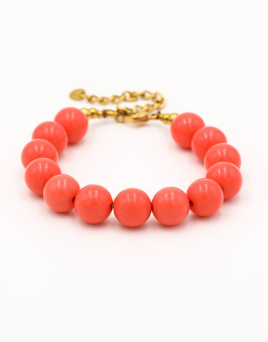 Coral kralenarmband