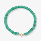 Kralenketting ovaal met slotje groen