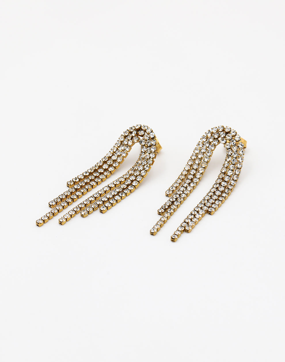 Tennis party oorbellen boog