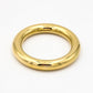 Basic bangle chunky goudkleurig