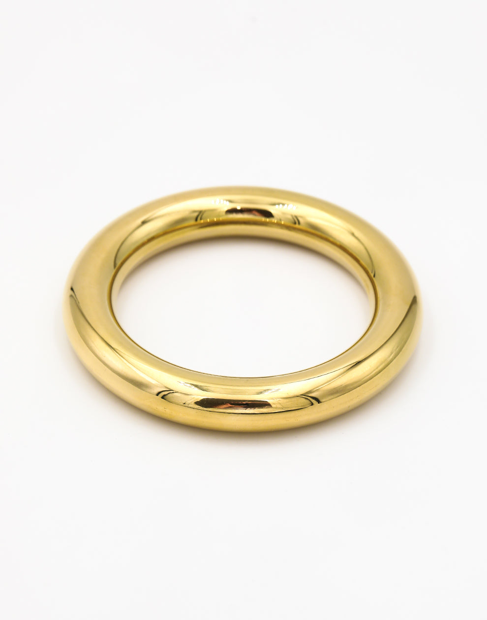 Basic bangle chunky goudkleurig