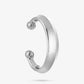 Basic bangle bolletje zilverkleurig