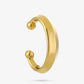 Basic bangle bolletje goudkleurig