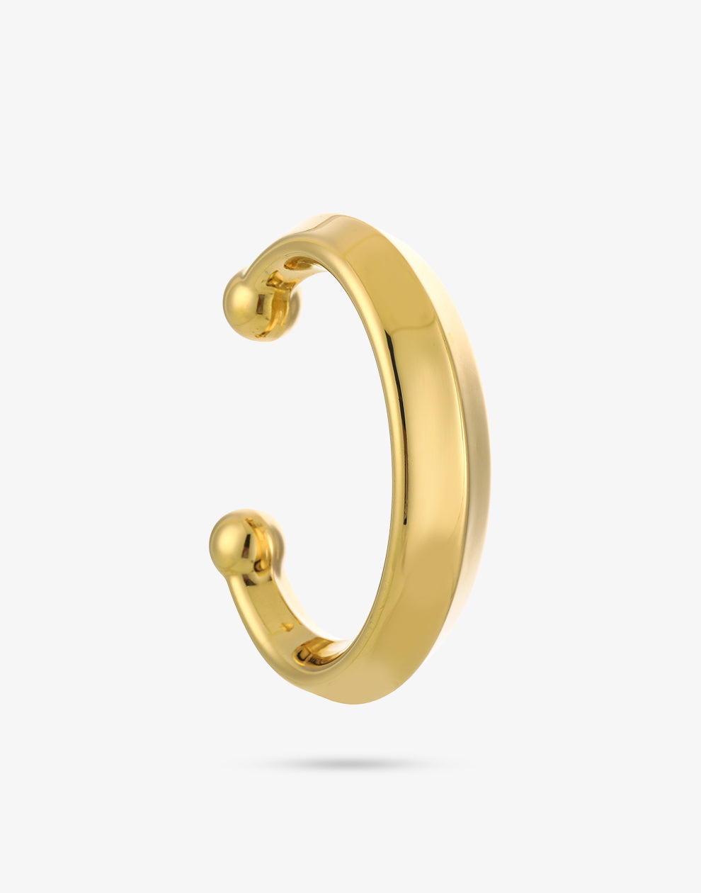 Basic bangle bolletje goudkleurig