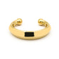 Basic bangle bolletje goudkleurig