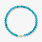 Kralenketting blauw
