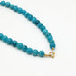 Kralenketting blauw