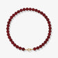 Kralenketting bordeaux