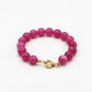 Kralenarmband paars