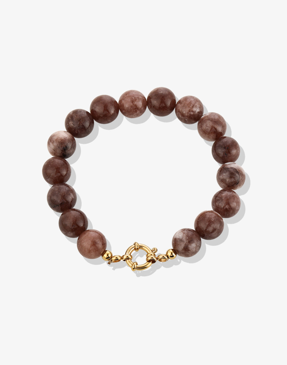 Kralenarmband coffee
