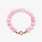 Kralenarmband roze