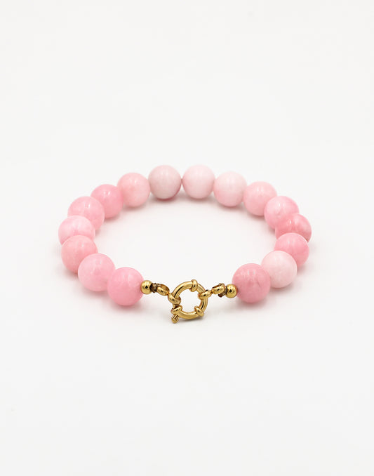 Kralenarmband roze