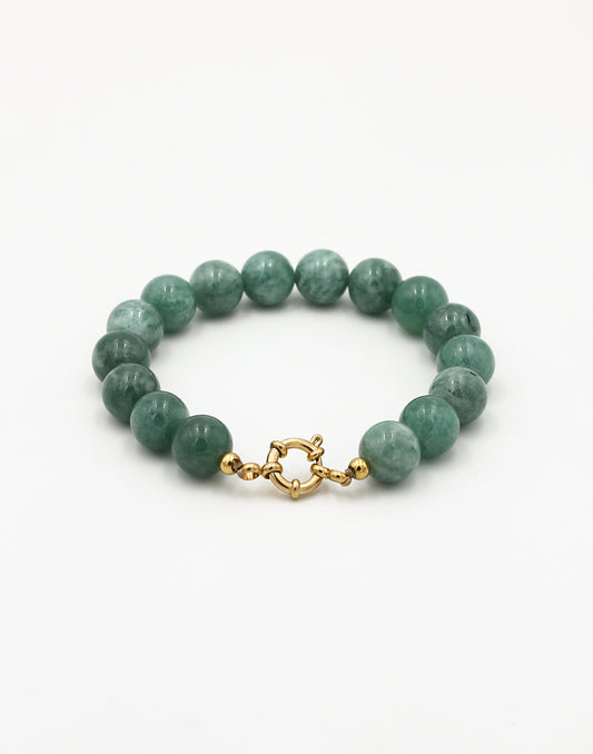 Kralenarmband lichtgroen