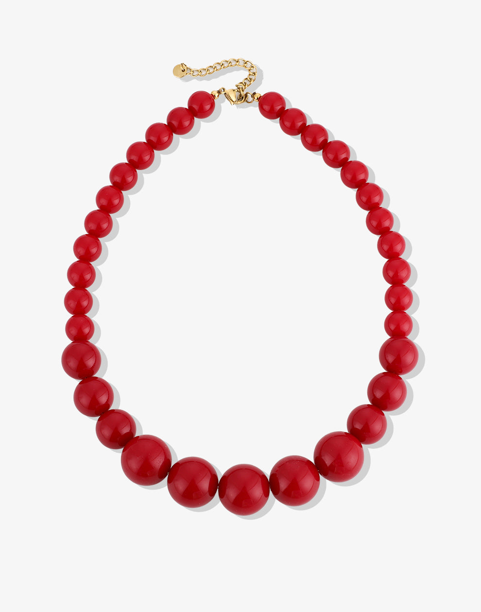 Kralenketting met verschillende groottes wine