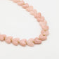 Hartjes kralenketting roze