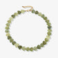 Hartjes kralenketting groen