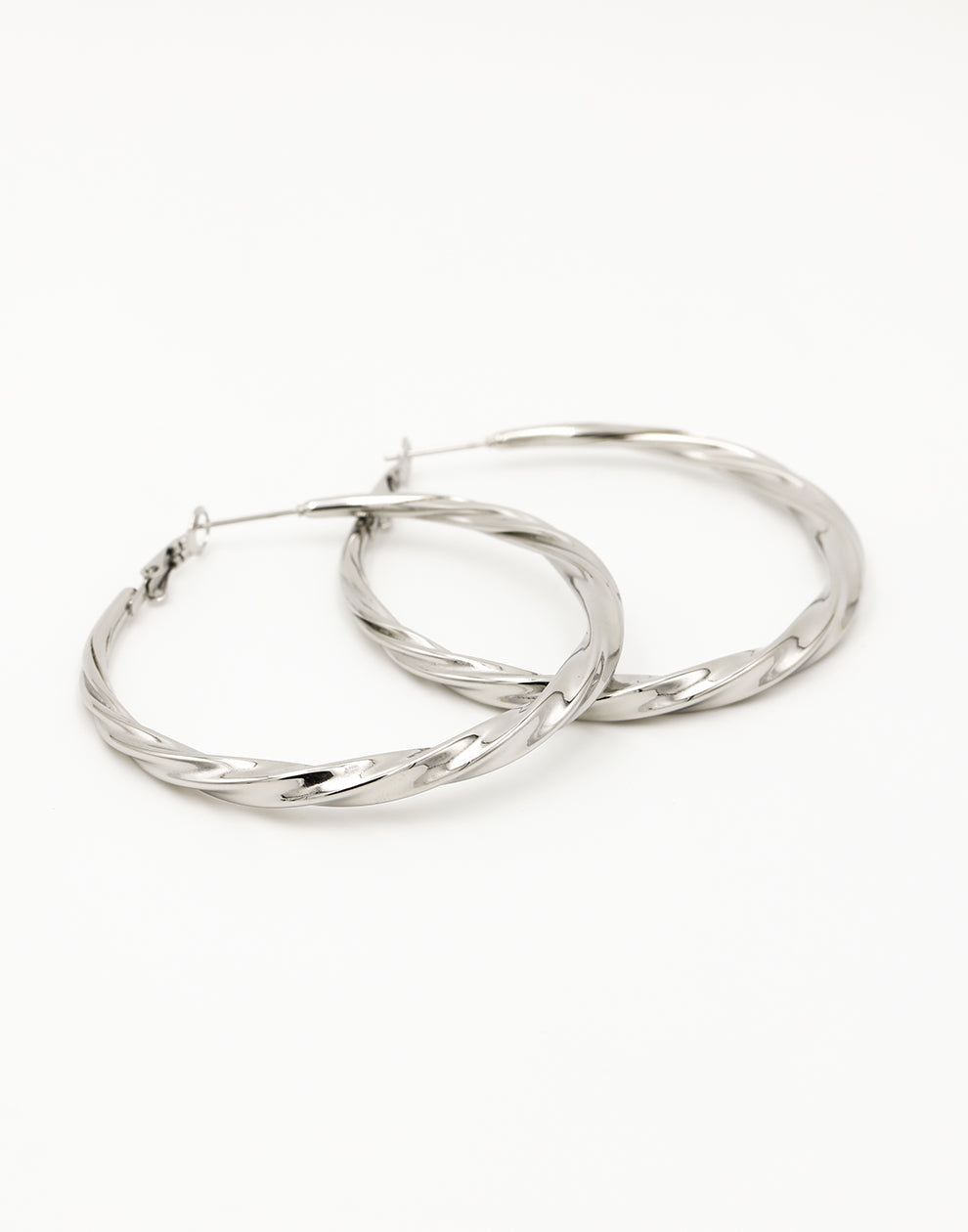 Hoops schroef 60mm zilverkleurig