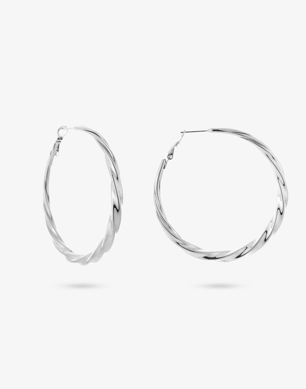 Hoops schroef 60mm zilverkleurig