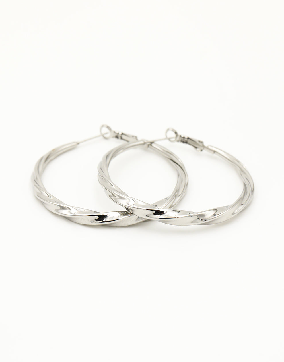 Hoops schroef 50mm zilverkleurig