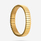 Stretch armband staafjes breed goudkleurig